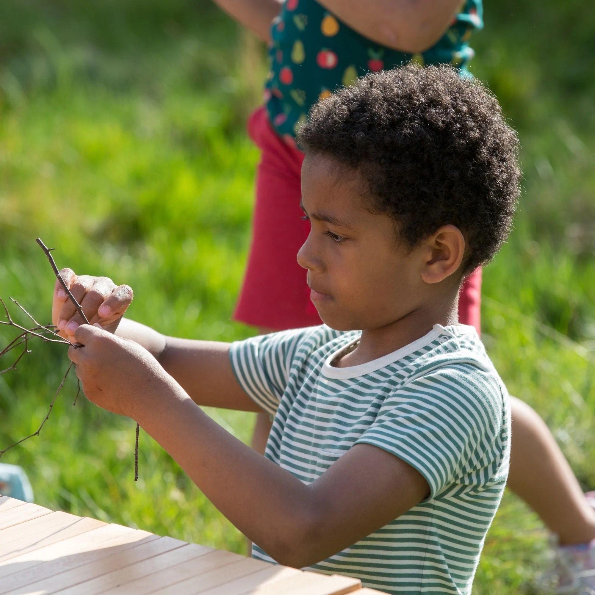 Green Striped T-Shirt 2