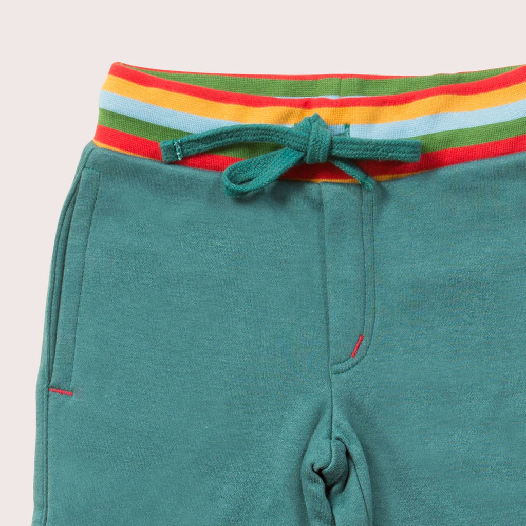 Comfy Jogger Shorts - Teal 3