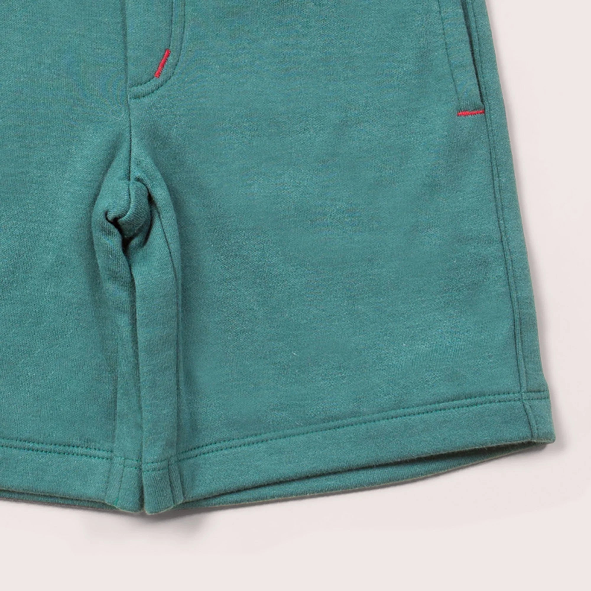 Comfy Jogger Shorts - Teal 4