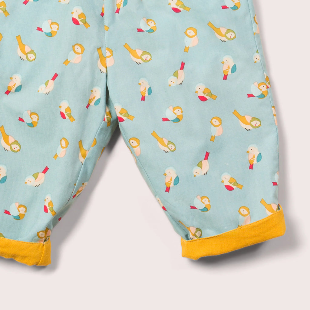 Rainbow Birds Reversible Trousers 3