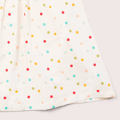 Rainbow Spots Smocked Dress 4