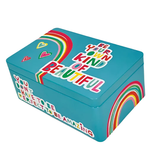 Small Rectangular Tin - Be Your Own Kind Of Beautiful 1
