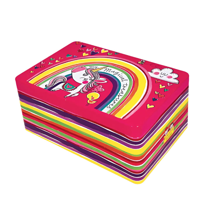 Small Rectangular Tin - Magical Treasures 1