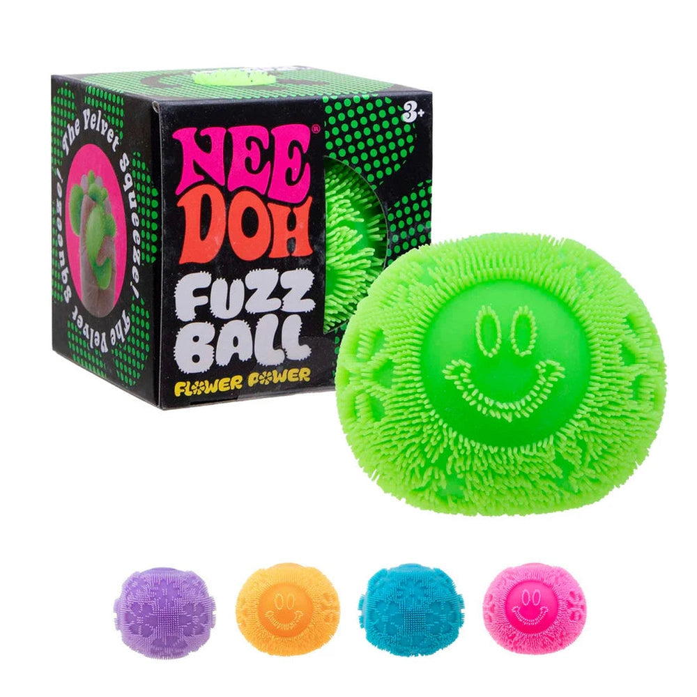 NeeDoh Fuzz Ball - Flower Power 1
