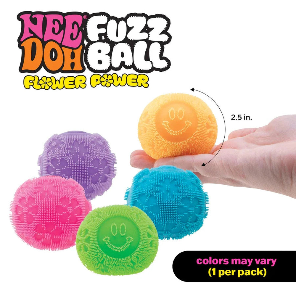 NeeDoh Fuzz Ball - Flower Power 2
