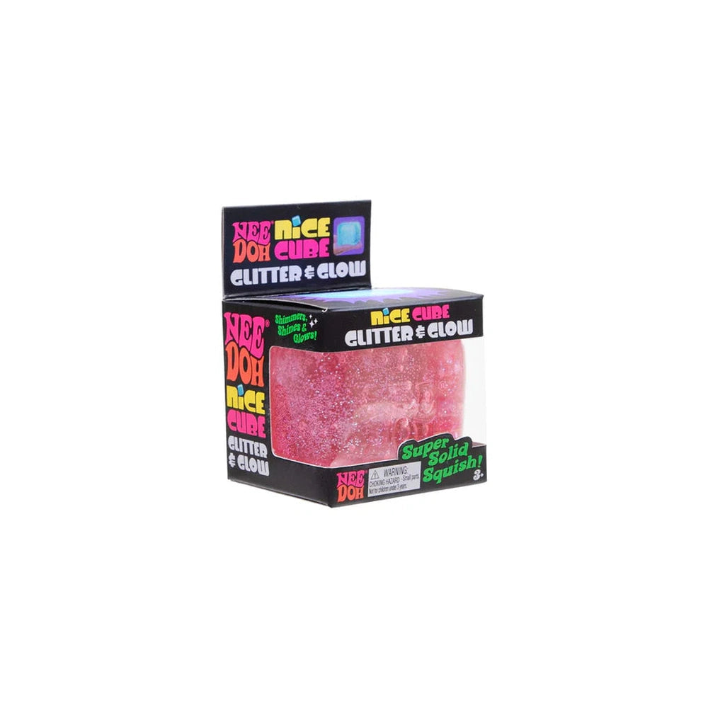 NeeDoh Nice Cube - Glitter and Glow 4