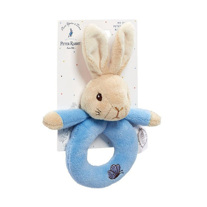 Peter Rabbit & Flopsy Bunny Plush Ring Rattle 3