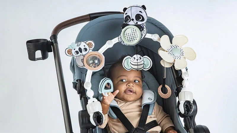 Sunny Stroll Activity Arch with Rattle Toys