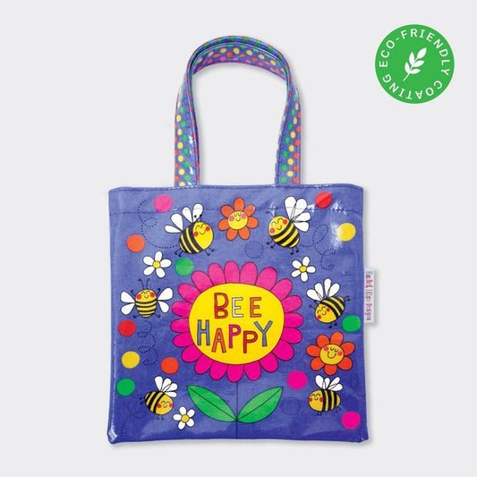 Mini ECO Tote Bag - Bee Happy 1
