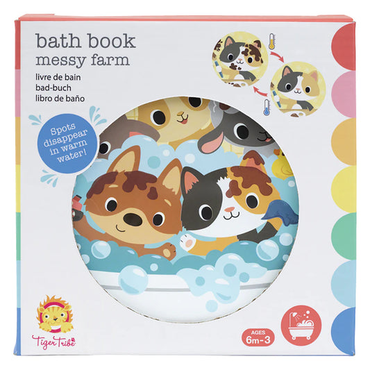 Bath Book - Messy Farm