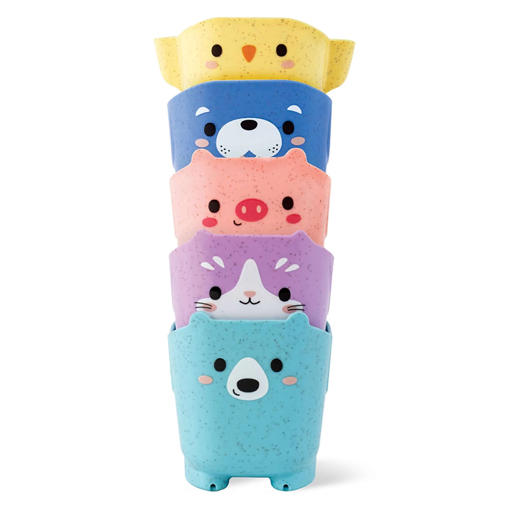 Animal Stacking Cups Set