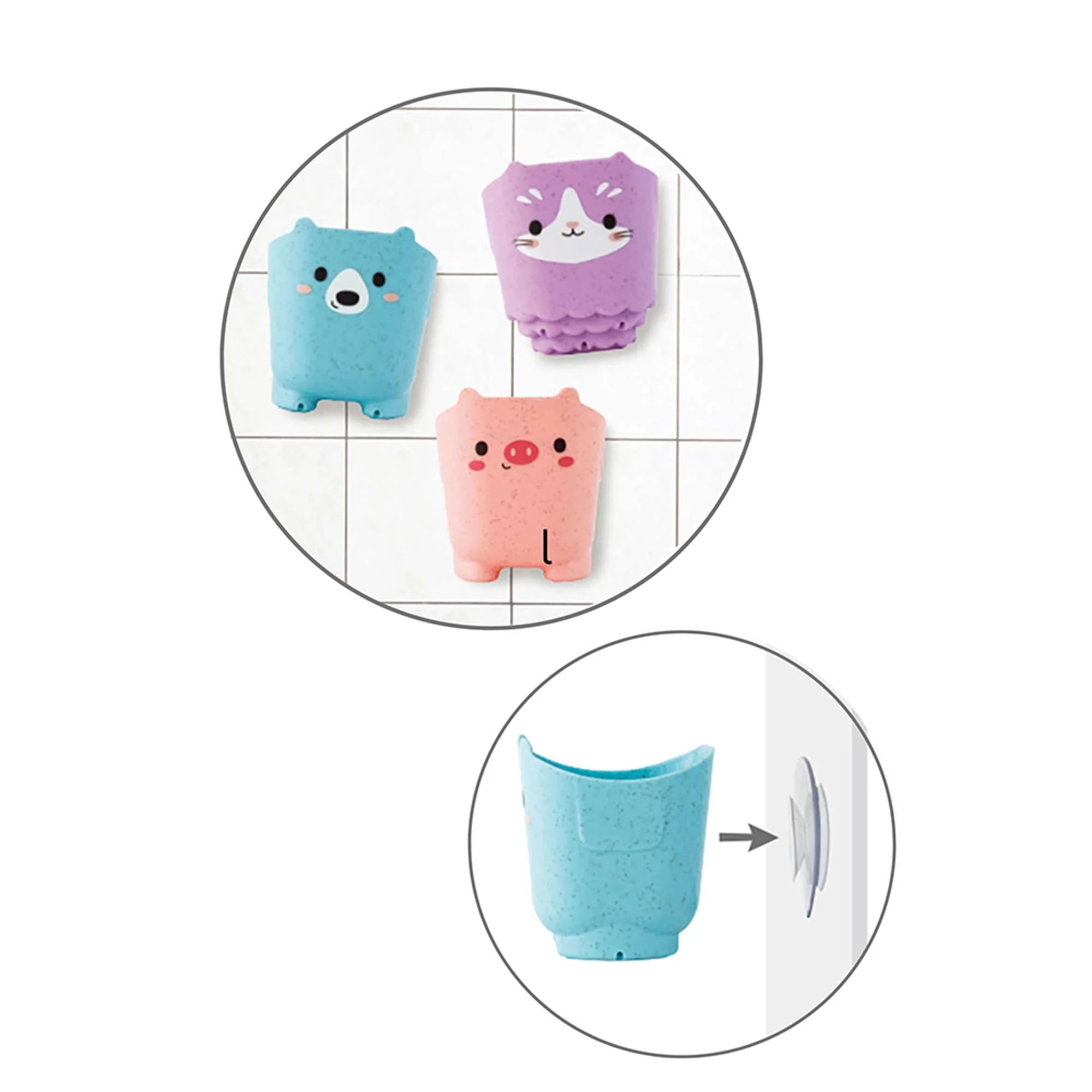 Animal Stacking Cups Set