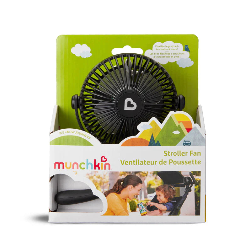 Stroller LED Light Fan