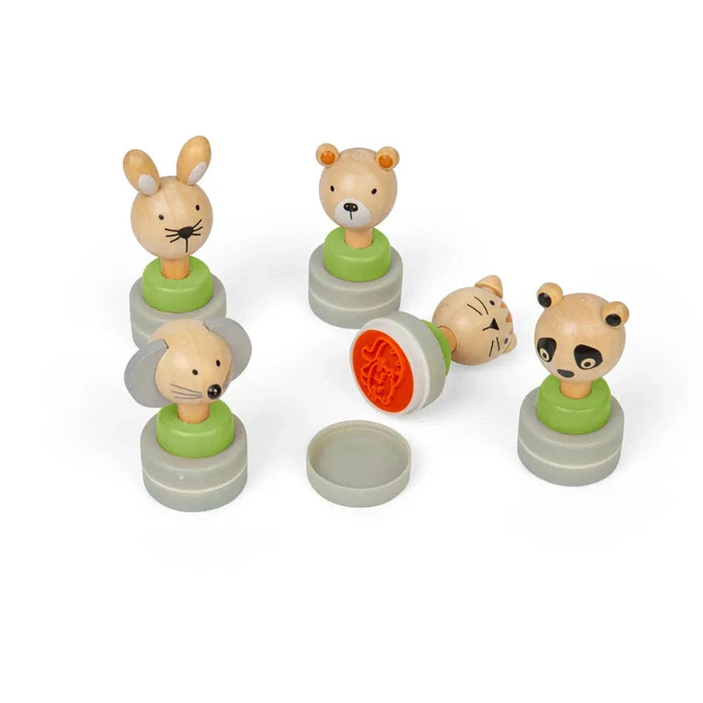 Wooden Animal Stampers 1