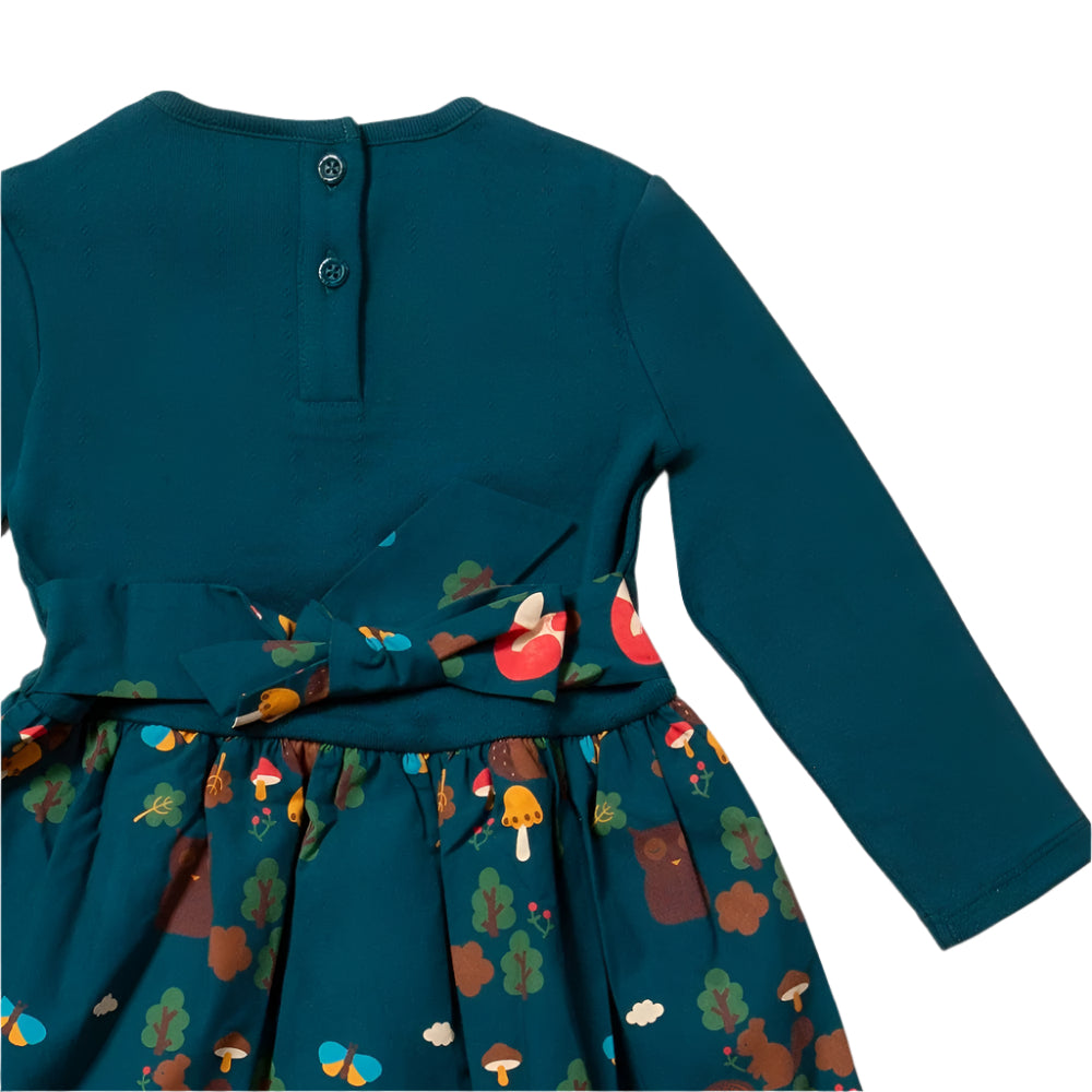 Enchanted Forest Long Sleeve Twirler Dress 6