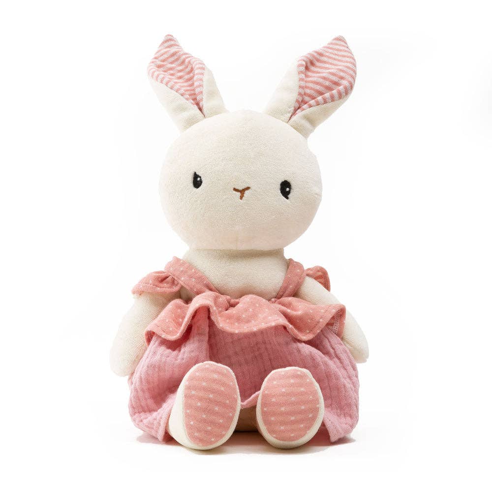 Large Rabbit - Pink Organic Cotton 1