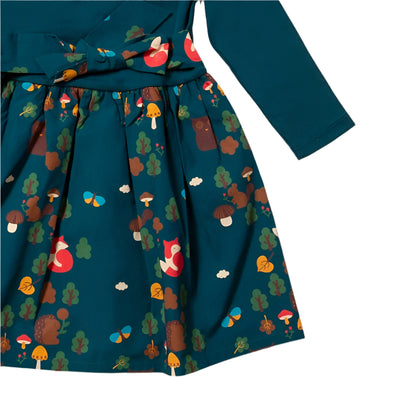 Enchanted Forest Long Sleeve Twirler Dress 2