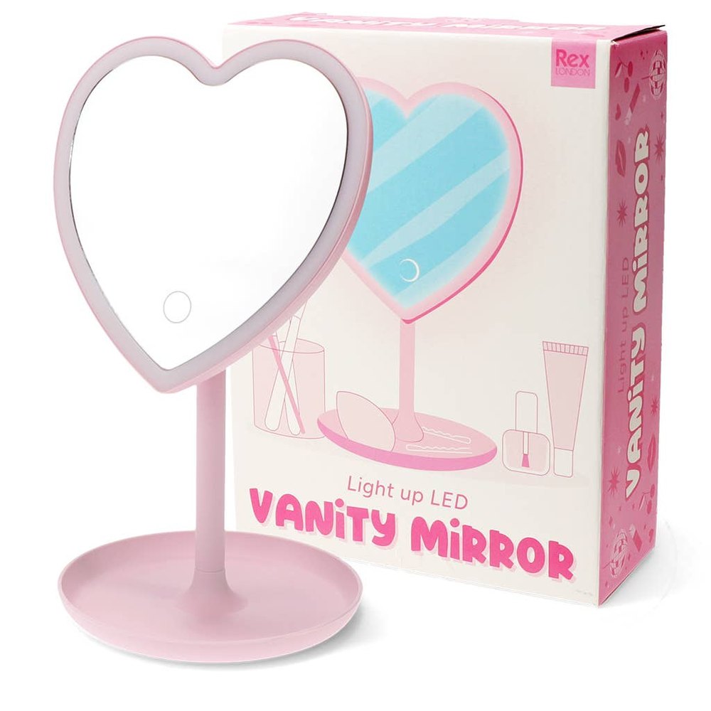 Light up vanity mirror - Heart 1