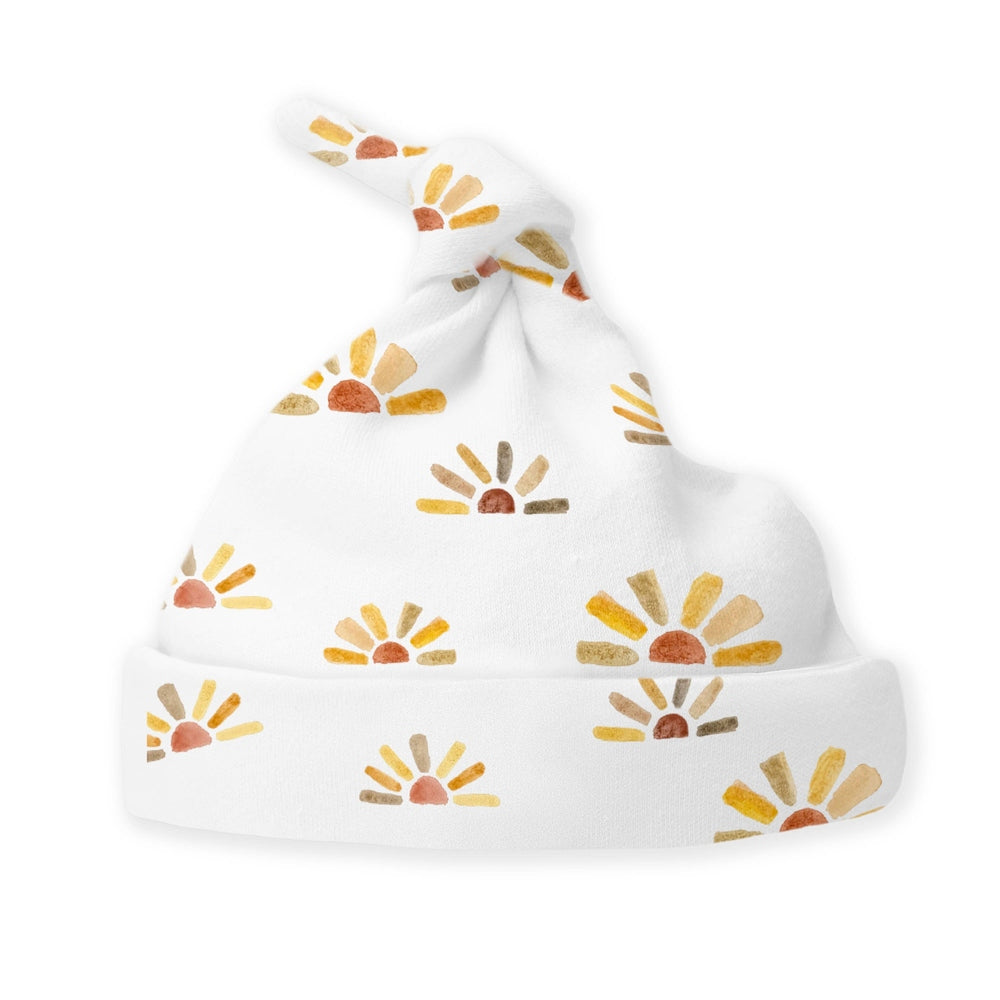 Newborn Hat, Sunny Days Watercolor 1