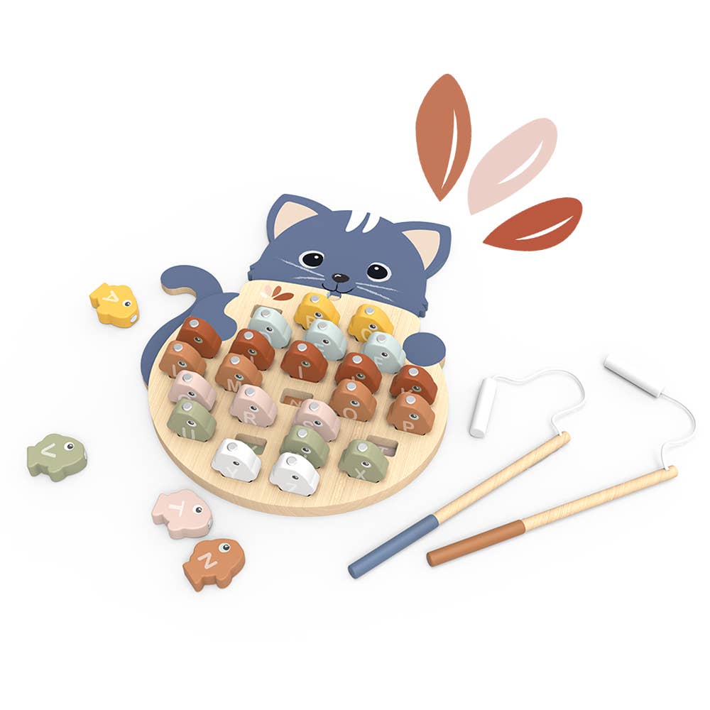 Speedy Monkey Fishing game alphabet 2