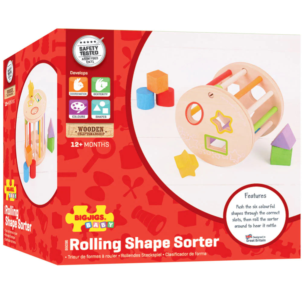 First Rolling Shape Sorter 4