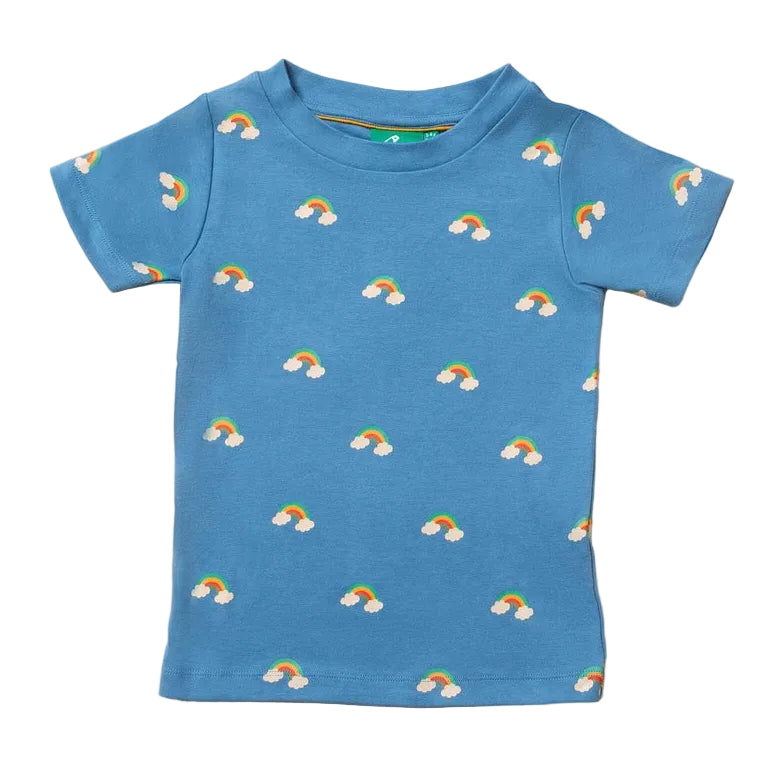 Blue Rainbows Short Sleeve T Shirt 1