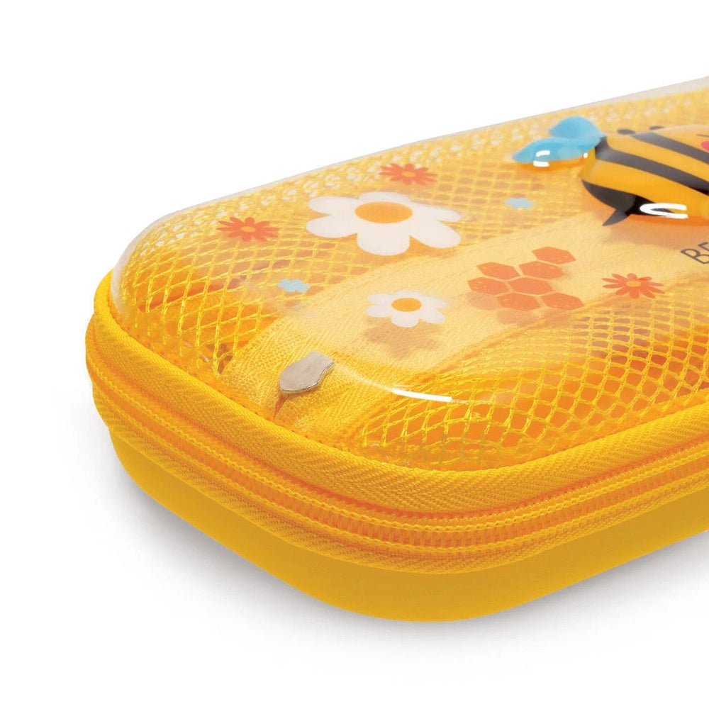 Bee Rigid Transparent Pencil Case - WonderWow 5