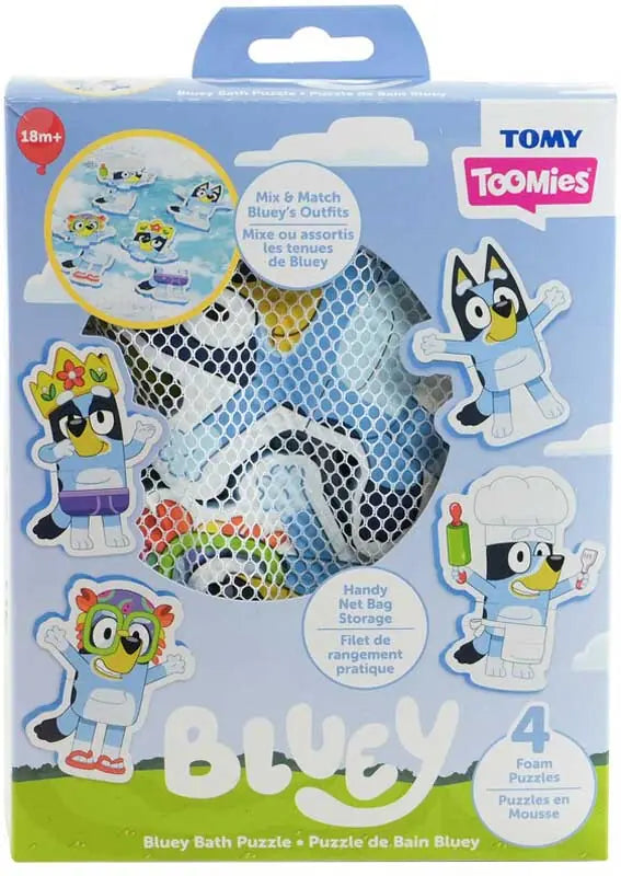 Bluey Foam Bath Puzzles