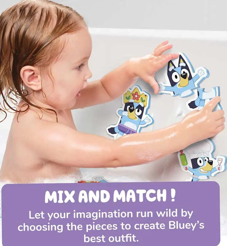 Bluey Foam Bath Puzzles