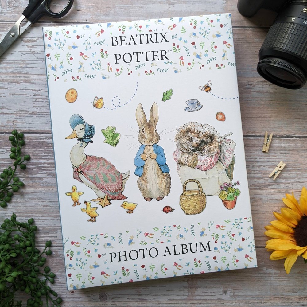Robert Frederick Ltd World of Beatrix Potter Portrait Photo Album in Box 