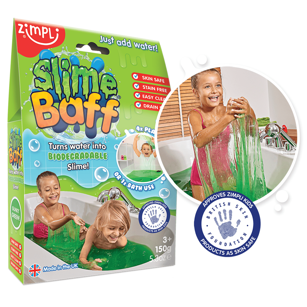 Zimpli Kids Zimpli Slime Baff Mixed Colours - Kids Sensory Bath Toy 