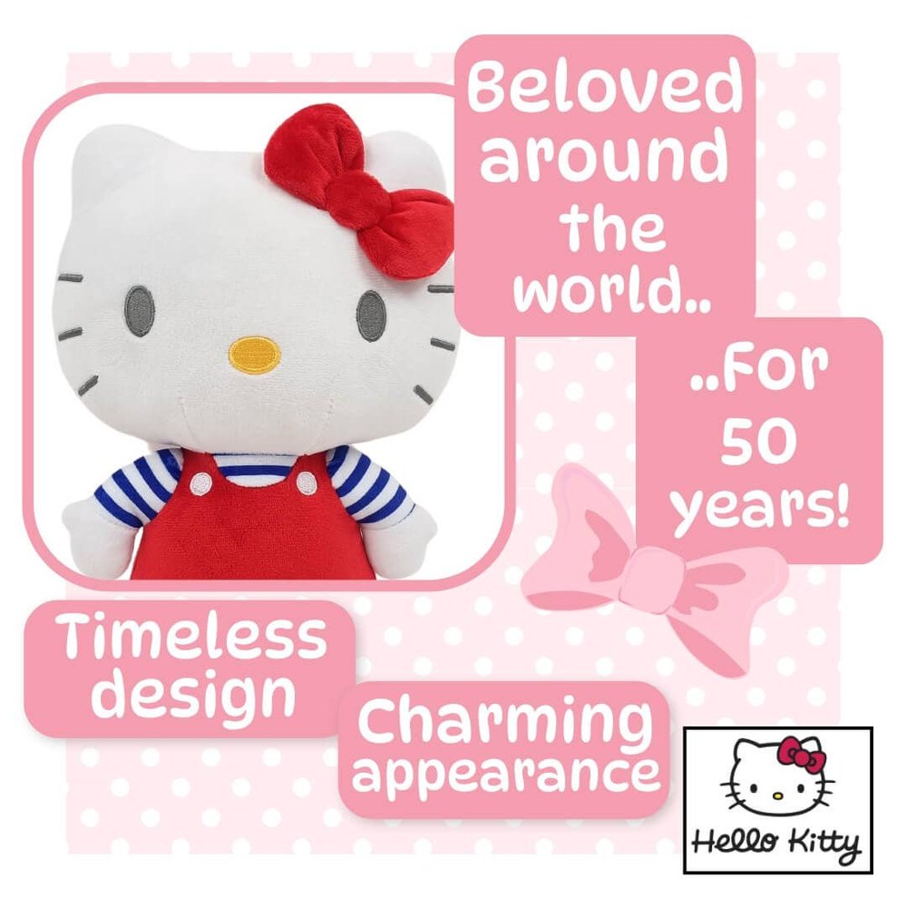 30 CM Large standing Hello Kitty - Red 4