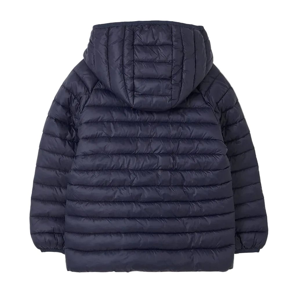 Carter Coat - Navy Orange 2