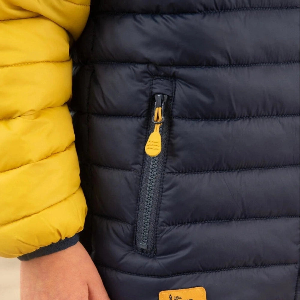 Carter Coat - Navy Yellow 5
