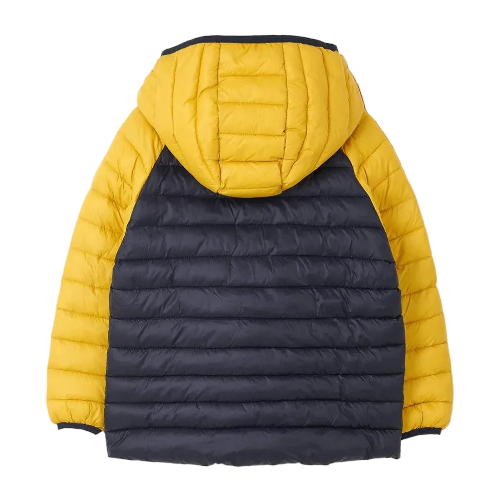 Carter Coat - Navy Yellow 2