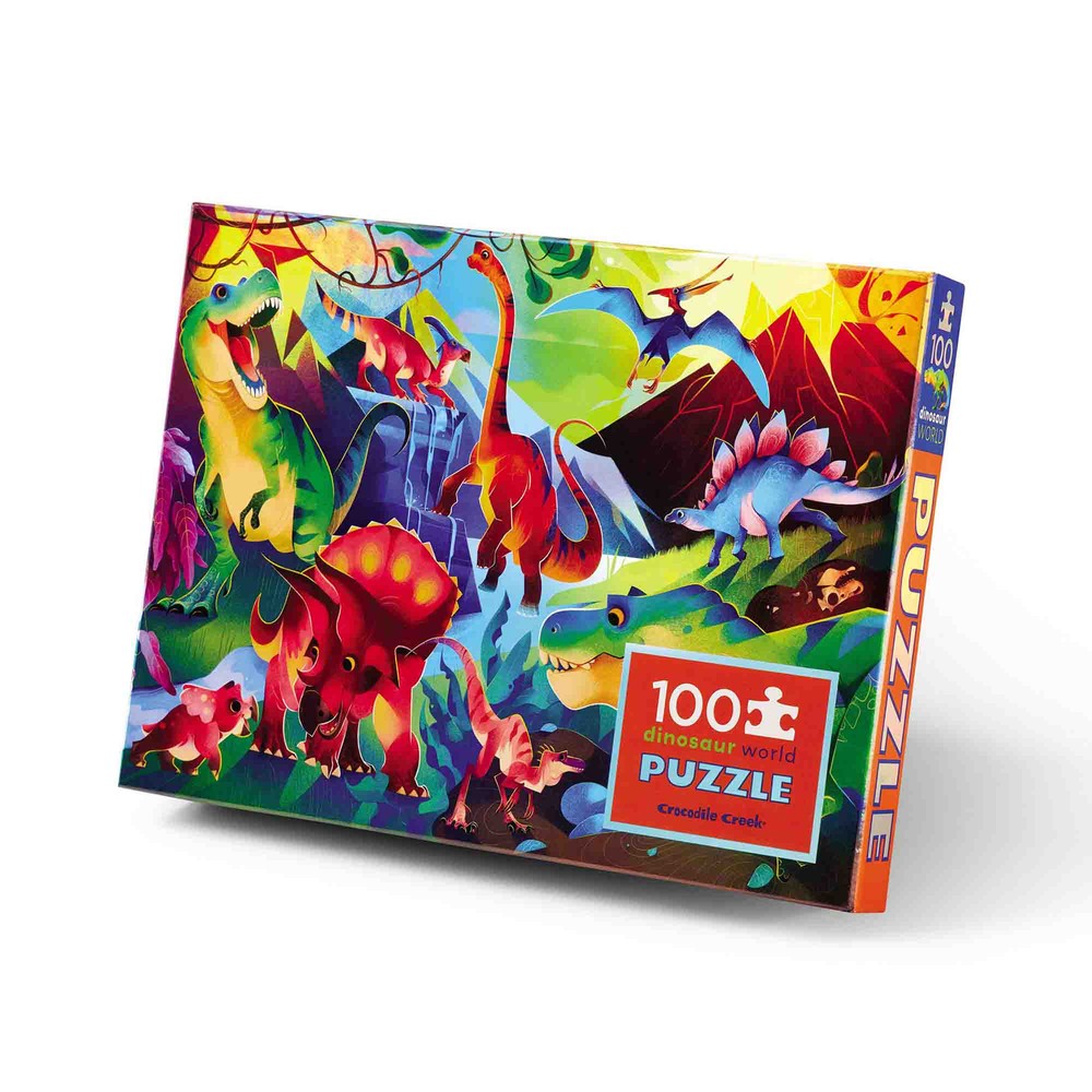 Holographic Dinosaur World Puzzle - 100-pc 1