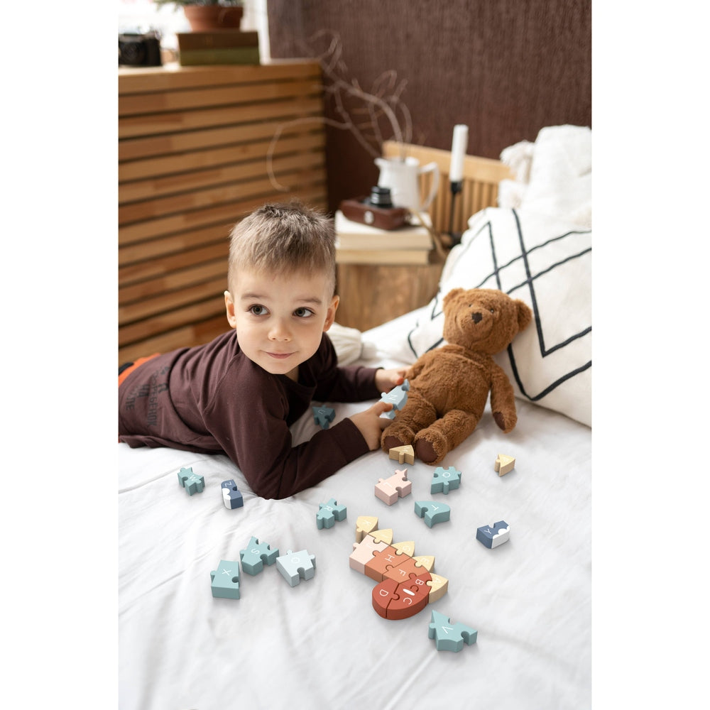 Speedy Monkey ABC Dino Puzzle Wooden Toys 10