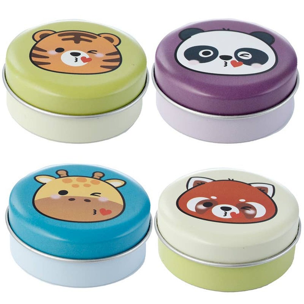 Puckator Ltd Wild Adoramals Lip Balm in a Tin 