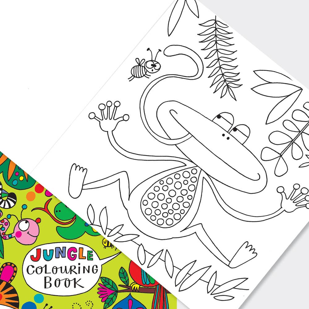 Jungle Colouring Book 2