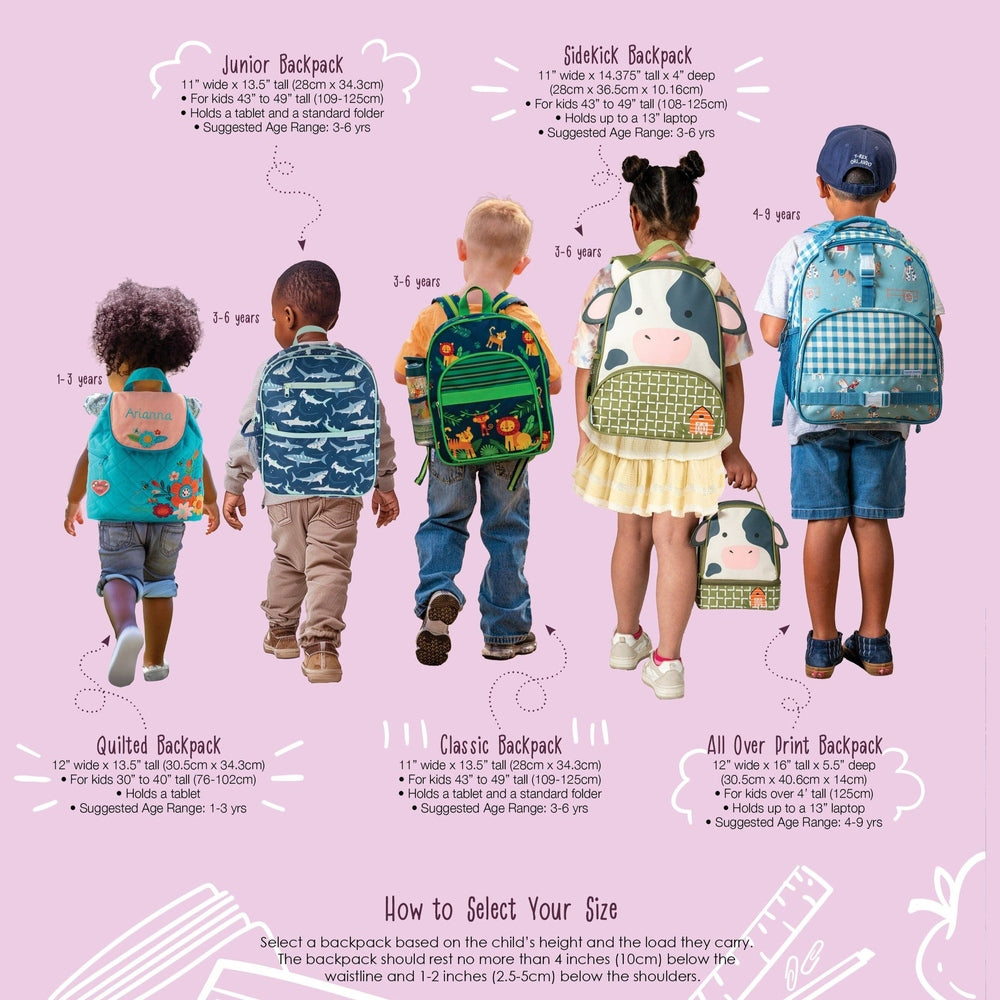All Over Print Backpacks: Bee 21
