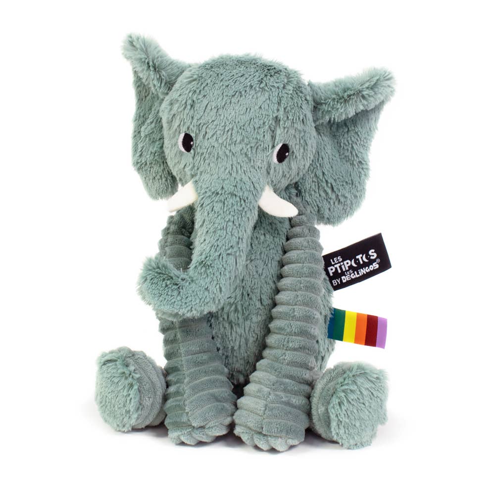 Eddie the Elephant Green Plush Toy 1