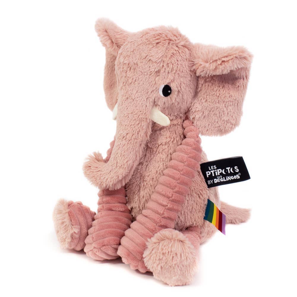 Eddie The Elephant Pink Plush Toy 2