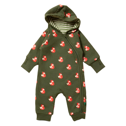Little Fox Reversible Hooded Snug As A Bug Suit 1