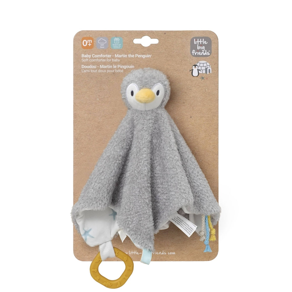Little Big Friends Martin The Penguin Comforter 1
