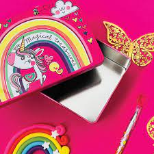 Small Rectangular Tin - Magical Treasures 2