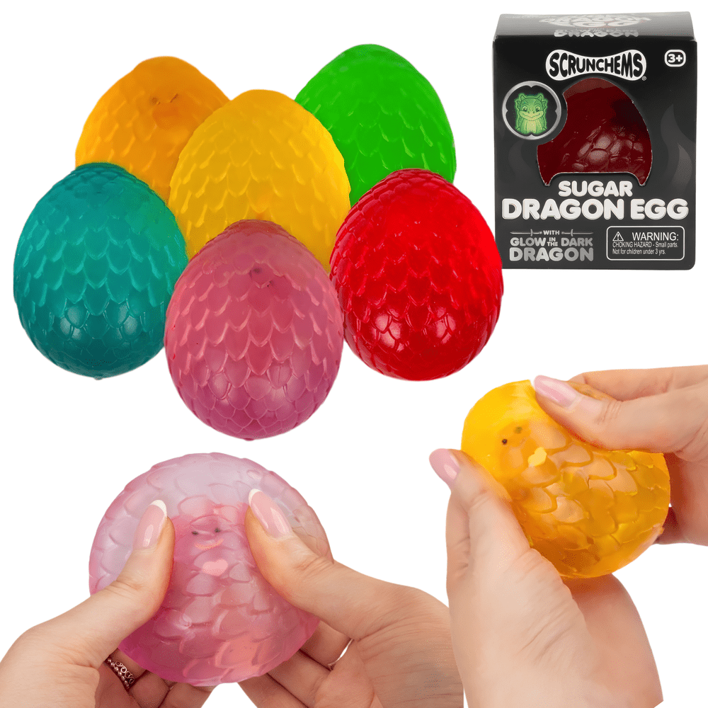 Scrunchems Sugar Dragon Egg - Various Colours 1