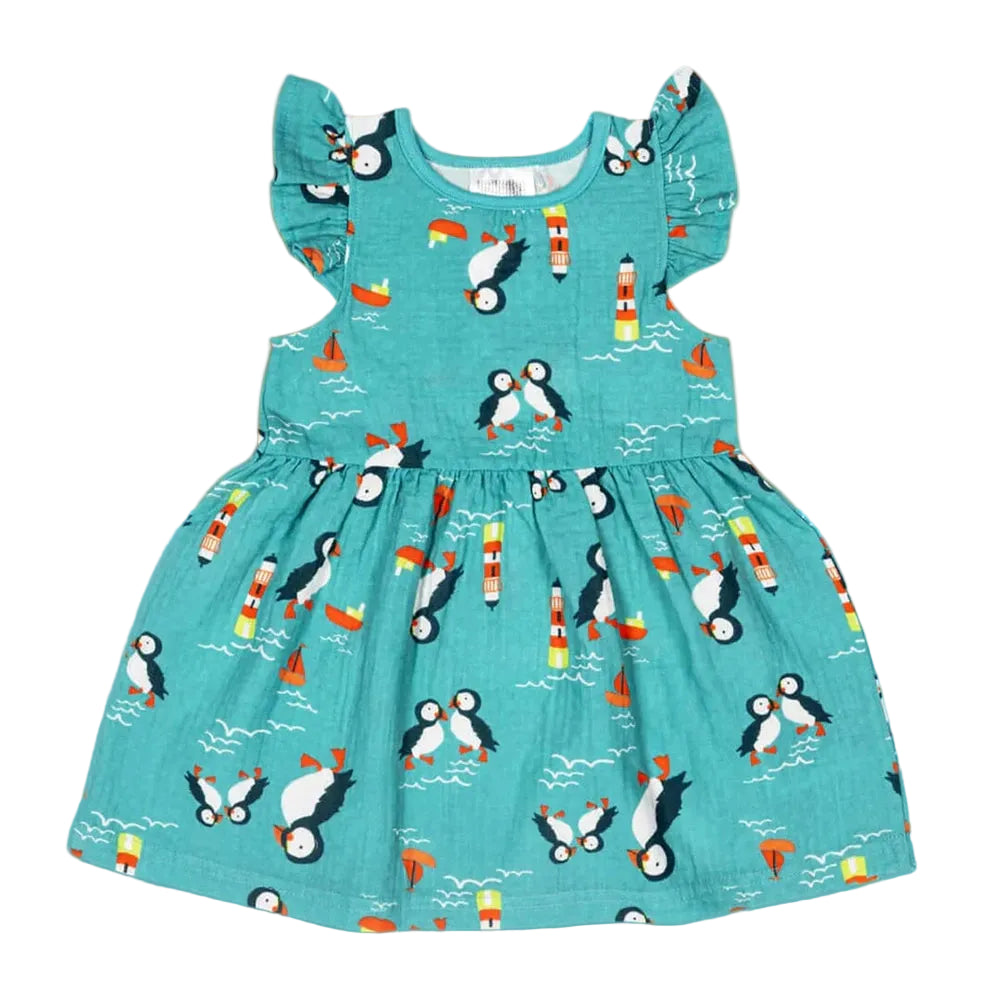 Junior Kenzie the Puffin Summer Dress 1