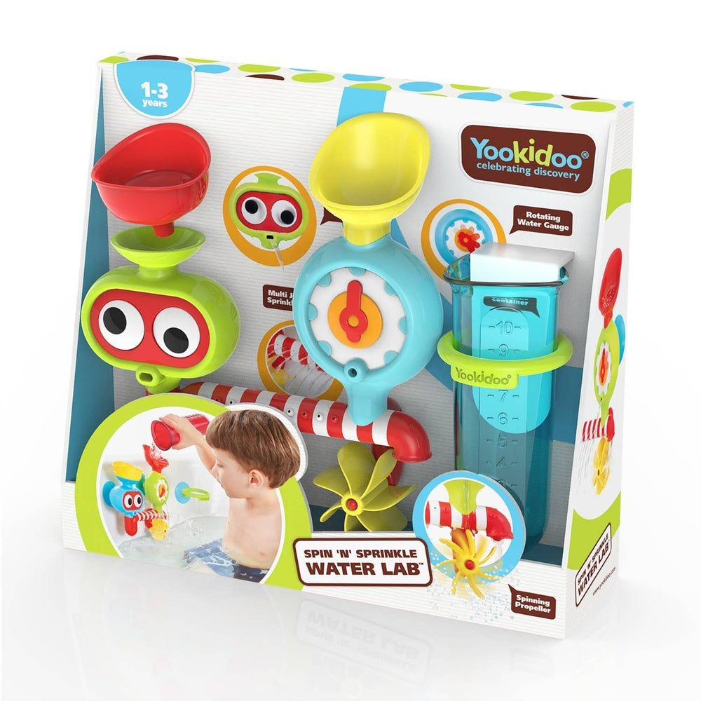 Yookidoo Spin 'N' Sprinkle Water Lab 4