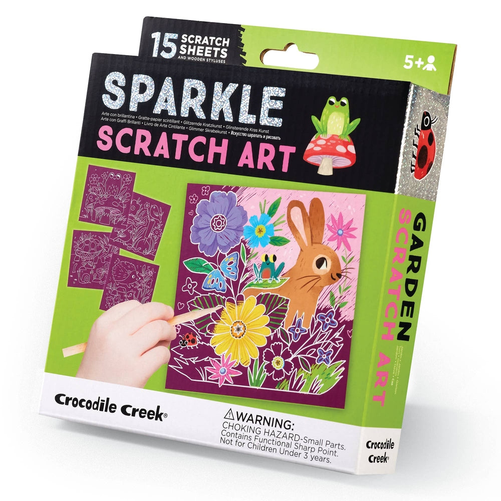 Garden Sparkle Scratch Art Kit 1