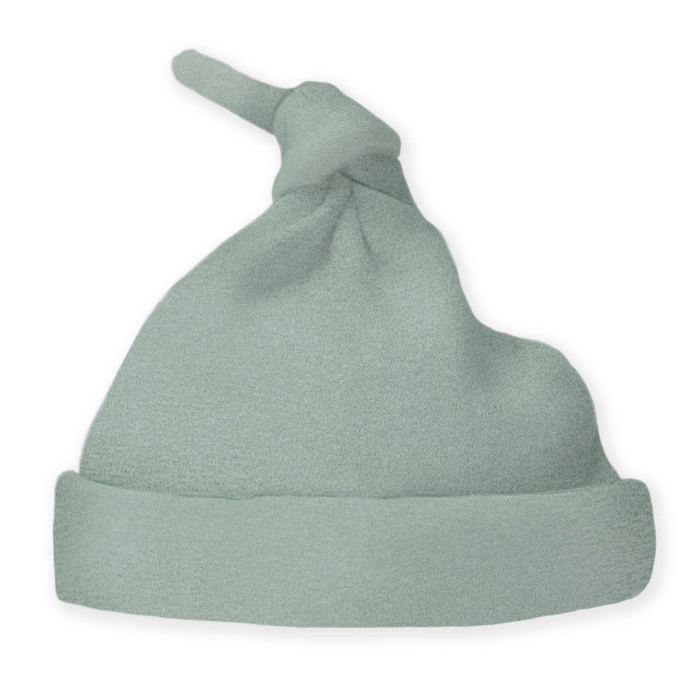 Newborn Hat, Heathered Jadeite 1